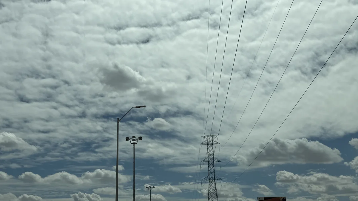 Pronóstico de viento para Ciudad Juárez durante la tarde del lunes 5 de octubre de 2026