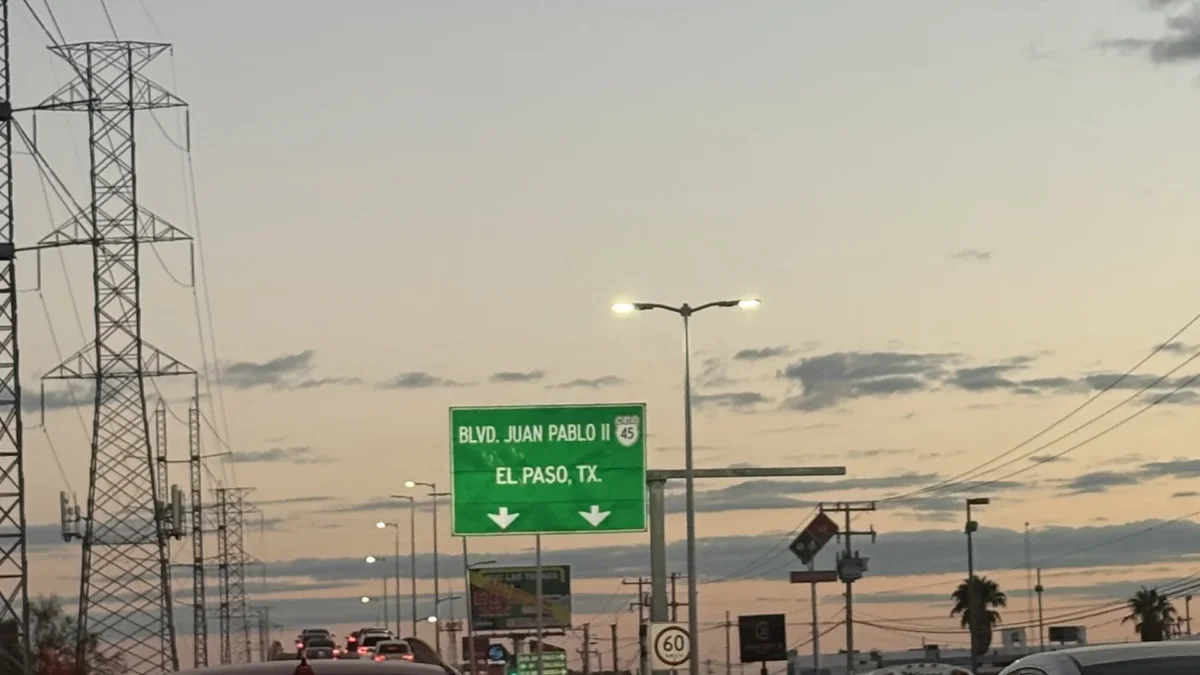 Cielo despejado durante la mañana en Ciudad Juárez