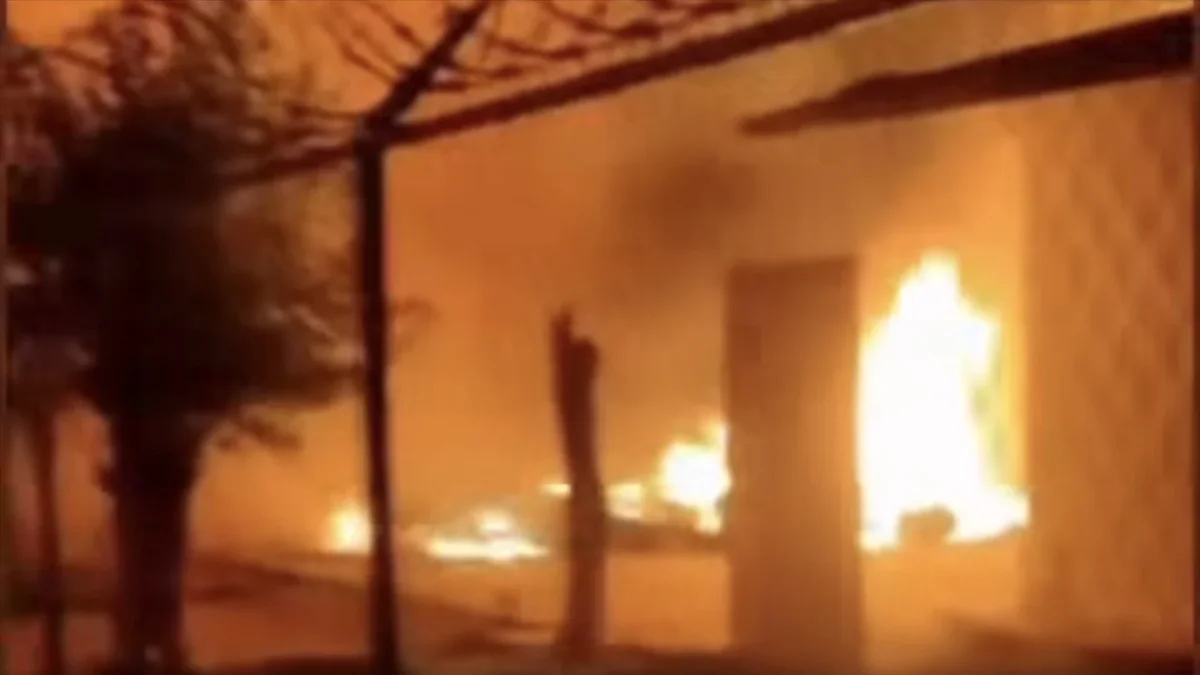 Incendio en kínder abandonado de Infonavit Solidaridad en Ciudad Juárez