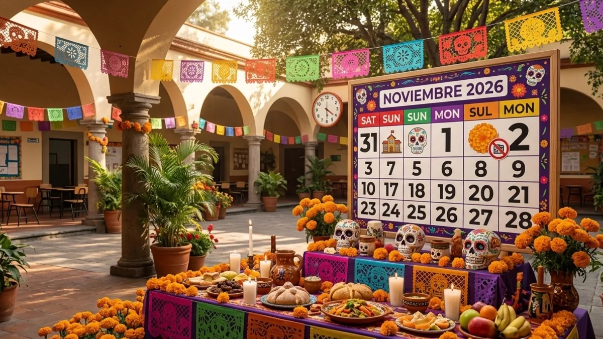 SEP confirma megapuente de Día de Muertos 2026: ¿Qué días no habrá clases?