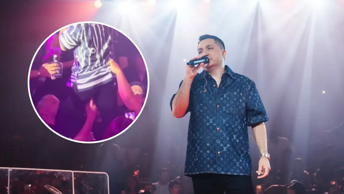 Josi Cuen durante una presentación en un palenque de Guadalajara