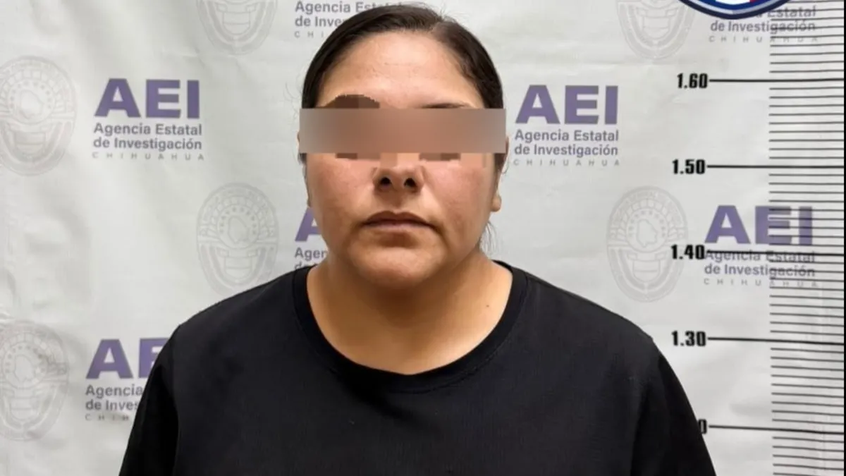 Mujer detenida por la AEI por presunto robo a cuentahabiente en Ciudad Juárez