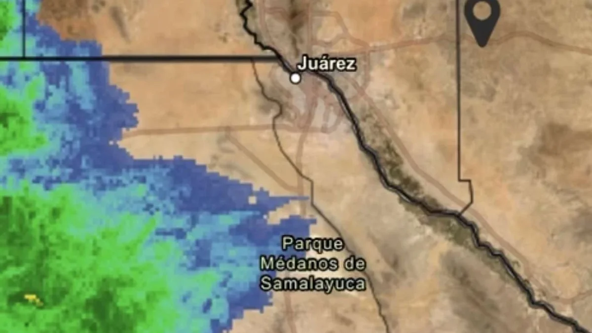 Nubosidad y calles mojadas ante el riesgo de nuevas lluvias en Ciudad Juárez
