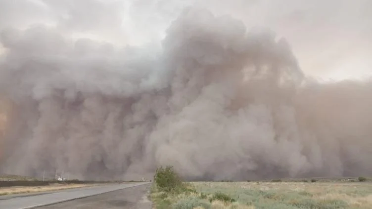 Fuertes vientos por el Frente Frío 2 en el estado de Chihuahua