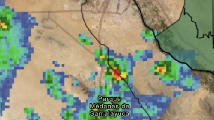 Nubes de tormenta sobre Ciudad Juárez ante el riesgo de lluvias e inundaciones