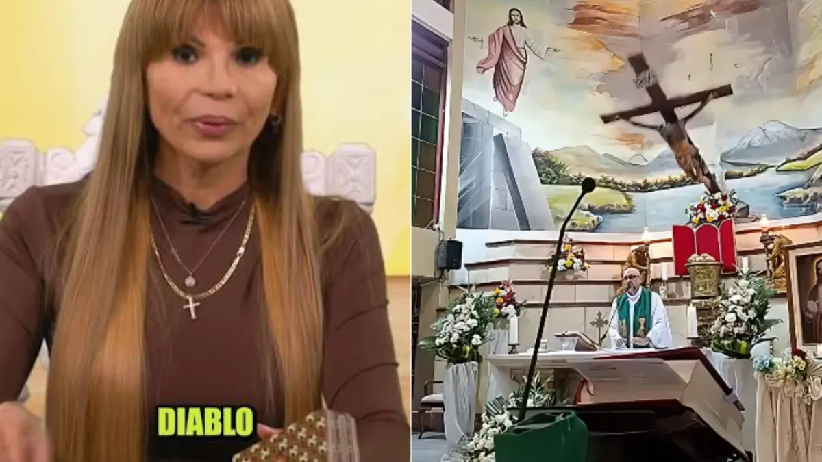 Mhoni Vidente habla sobre la muerte de un sacerdote durante una misa en Ecuador