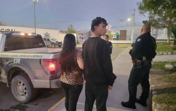 Patrulla de la Policía Municipal durante un operativo en Ciudad Juárez