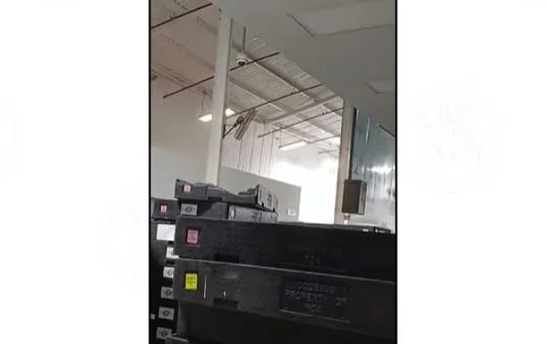 Techo colapsado en la maquiladora Marelli de Ciudad Juárez tras una tormenta con granizo