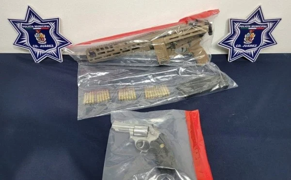 Reporte de armas y cartuchos incautados por la SSPM en Ciudad Juárez