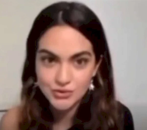 Andrea Chávez critica a Javier Corral en un video de archivo