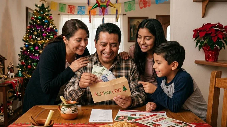 Cálculo del aguinaldo 2026 para trabajadores que ganan el salario mínimo en México