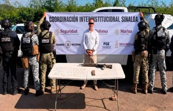 Operativo de fuerzas federales en el que fue detenido José Luis N., alias Wicho, en Mazatlán