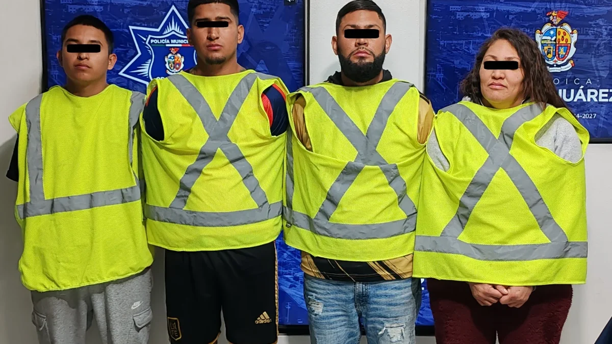 Cuatro personas detenidas por una narcomanta en Ciudad Juárez