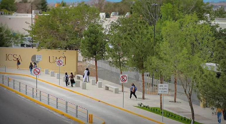 Clases presenciales canceladas en ICSA por desbordamiento del Río Bravo