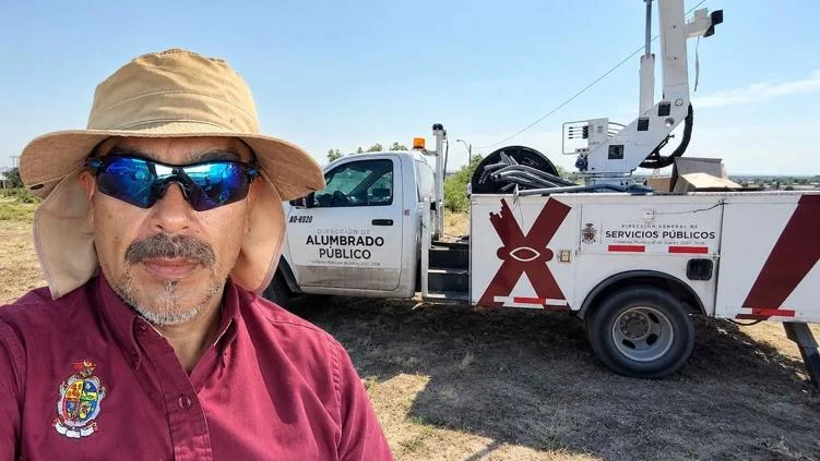 David Oviedo, trabajador de Alumbrado Público de Ciudad Juárez fallecido durante una jornada laboral
