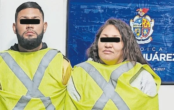 Unidad de la Policía Municipal durante un operativo en Ciudad Juárez