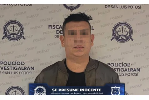 Operativo relacionado con la detención de un presunto líder criminal en San Luis Potosí