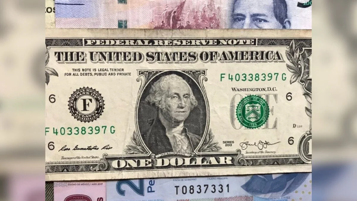 Cotización del dólar en casas de cambio de Ciudad Juárez