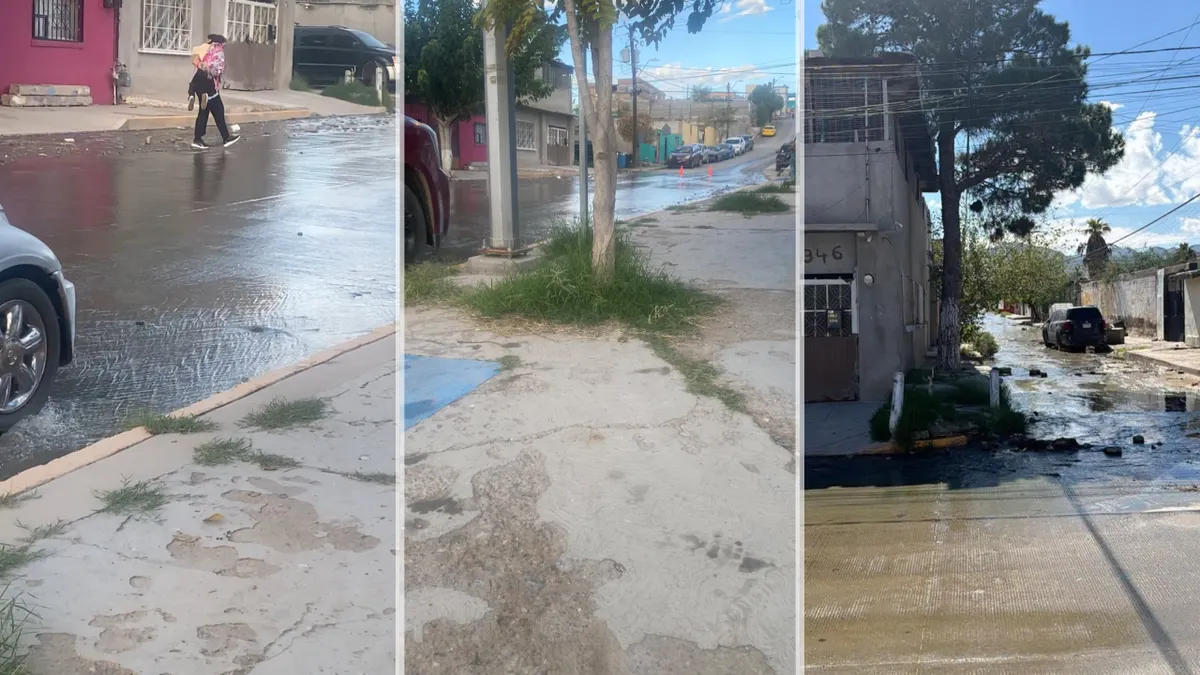 Brote de drenaje reportado en la Escuela Primaria Ford 91 de Ciudad Juárez