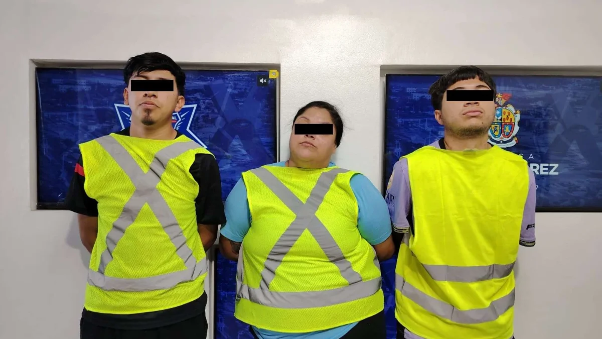 Policías municipales detienen a tres personas señaladas por presunto secuestro en Ciudad Juárez