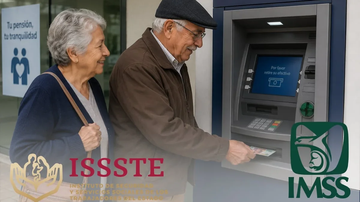 Pensionados consultan las fechas del aguinaldo 2026 del IMSS y del ISSSTE