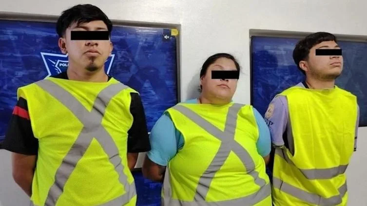 Policías municipales durante una intervención en la colonia Juanita Luna de Ciudad Juárez