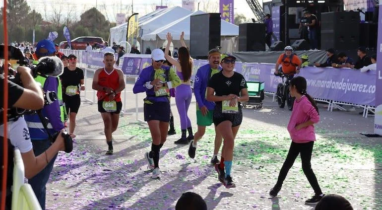 Cierres de calles por el Maratón Internacional de Juárez