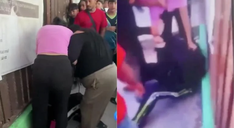 Agresión contra una estudiante afuera de la Secundaria Técnica 30 en Ciudad Juárez