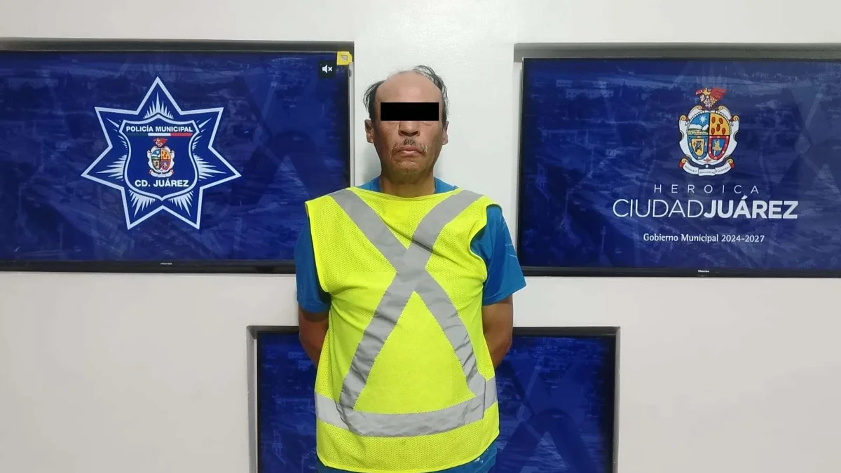 Detenido por presunta agresión con machete contra su pareja en Ciudad Juárez