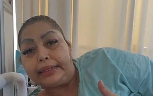 Rosalinda Corsa Castillo, paciente hospitalizada en el IMSS 66 de Ciudad Juárez