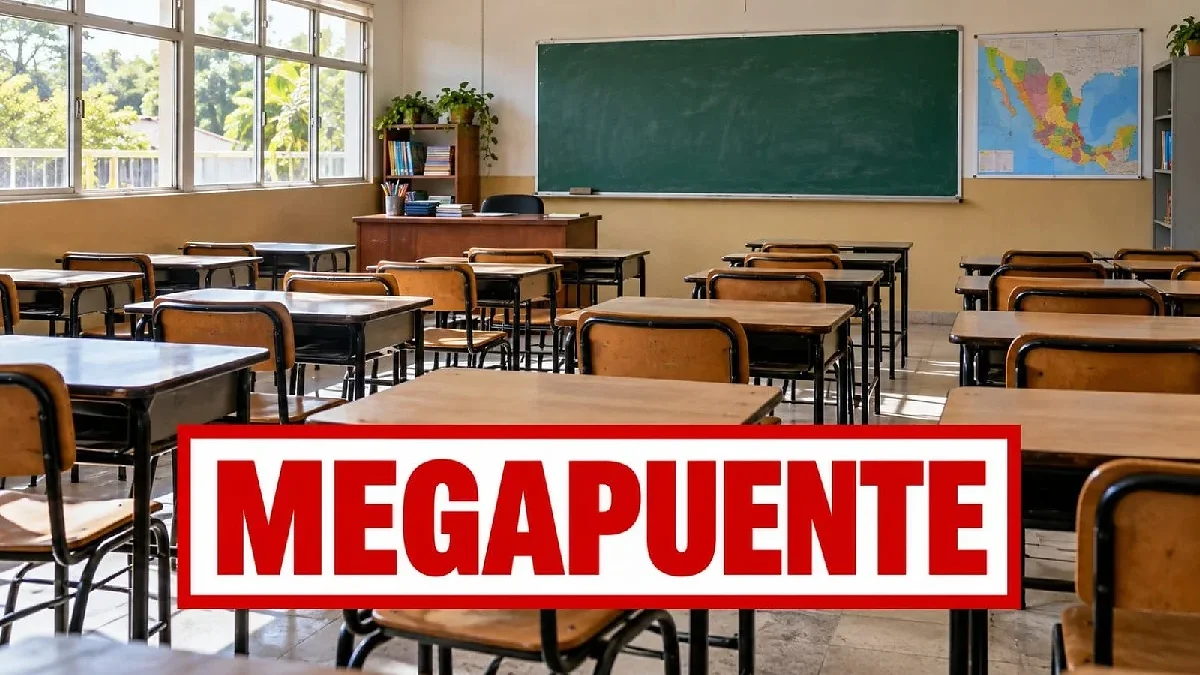Calendario del megapuente SEP del 30 de octubre al 2 de noviembre de 2026
