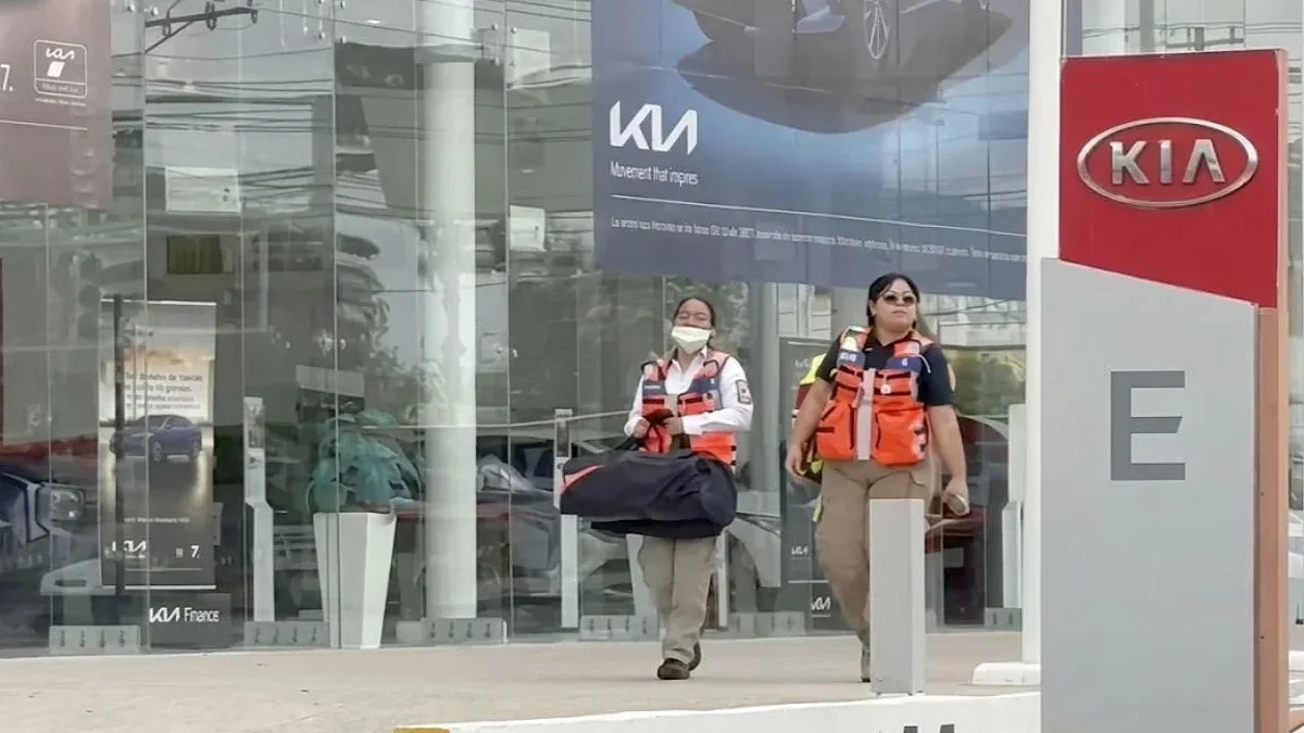 ¡Emergencia en agencia Ford y KIA de Ciudad Juárez! intoxican a 10 trabajadores