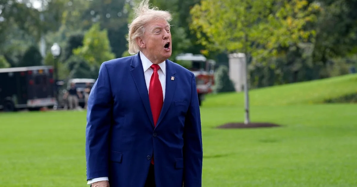 Donald Trump habla sobre los aranceles y el muro fronterizo durante un mitin en Kentucky