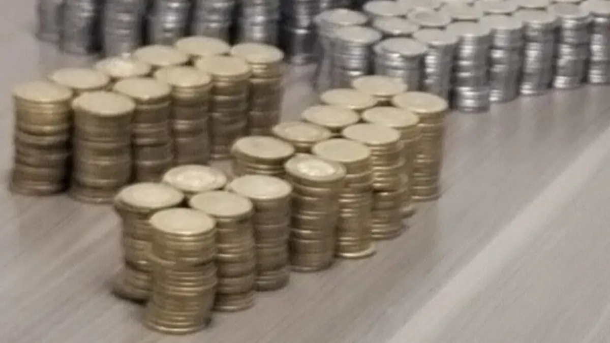 Publicación sobre una liquidación presuntamente pagada con monedas en Chihuahua