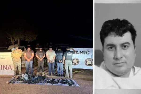 Operativo de seguridad en Huatabampo, Sonora, donde murió El Meny Carranza