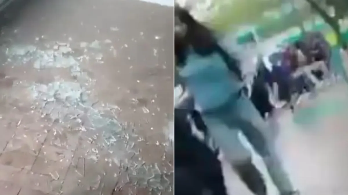 Colegio de Bachilleres Plantel 6 de Iztapalapa tras suspensión de clases por ataque