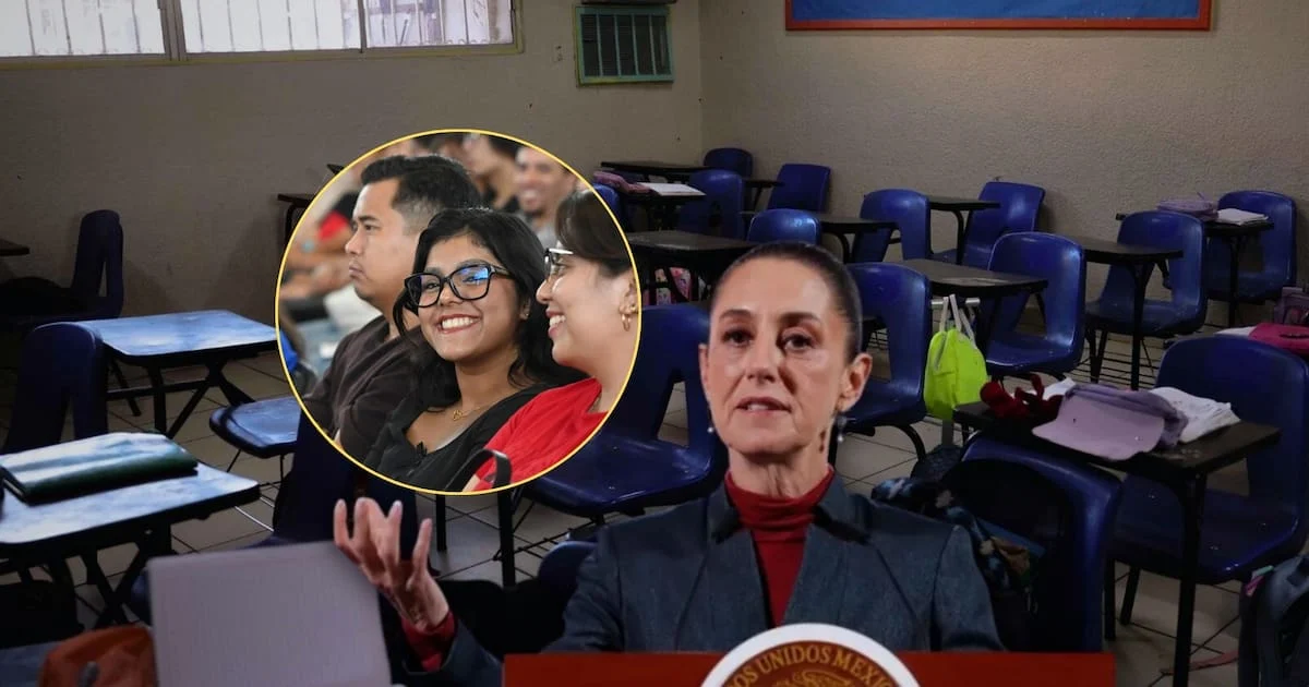 Jóvenes beneficiarios de un programa de capacitación laboral en México