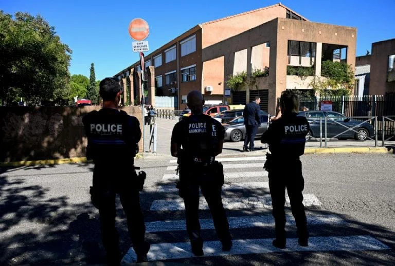 Escuela Joseph-Lakanal de Aubagne donde ocurrió un ataque armado