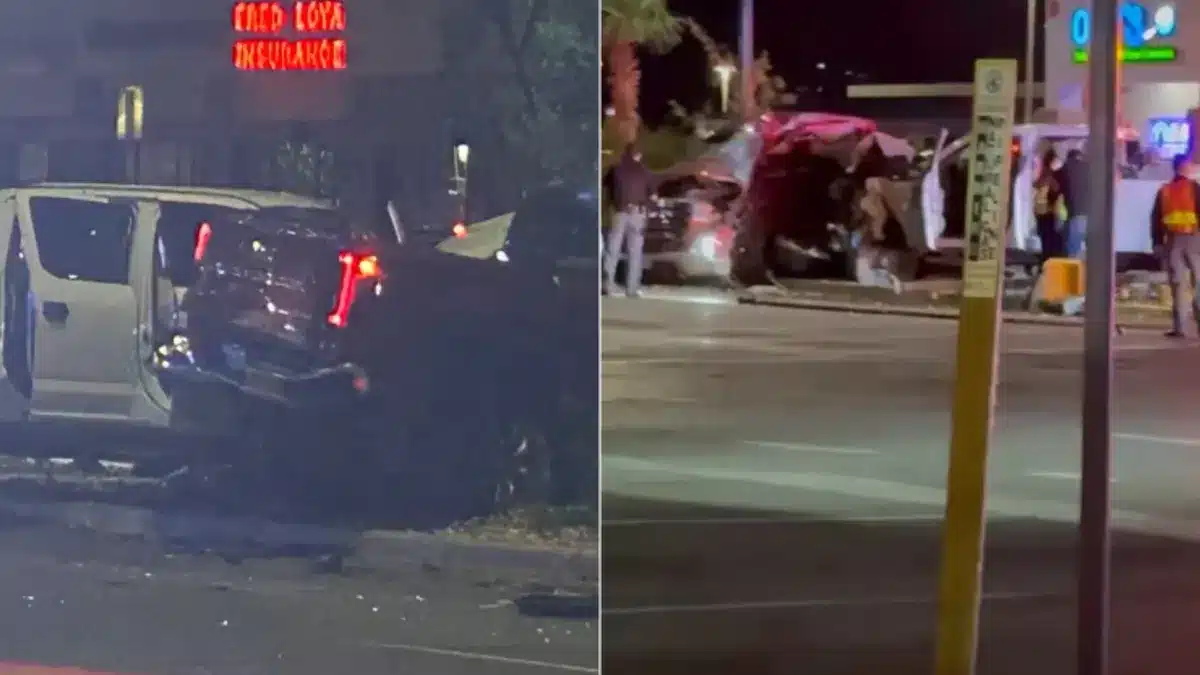 Cruce de Southwestern Drive y Redd Road donde ocurrió un choque en El Paso