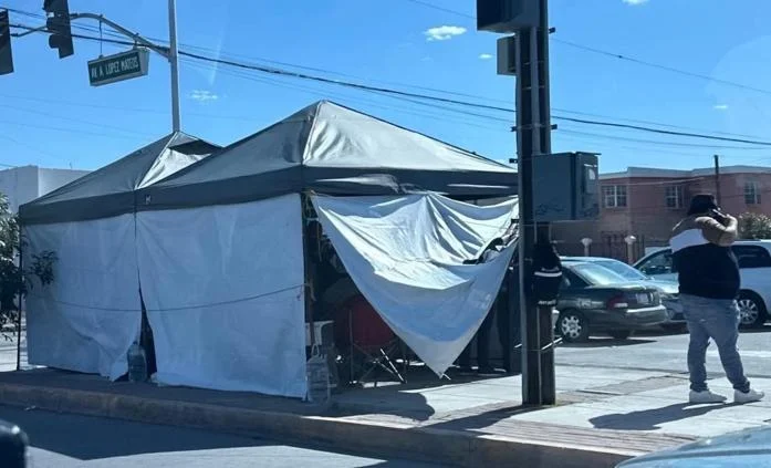 Vigilancia contra carpas de juegos de azar en Ciudad Juárez